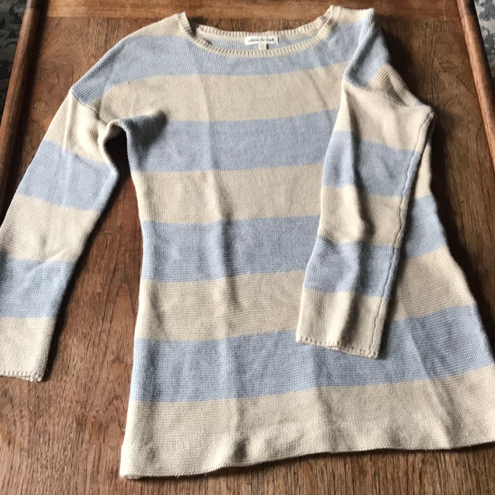Anthropologie Olive & Oak tunic sweater